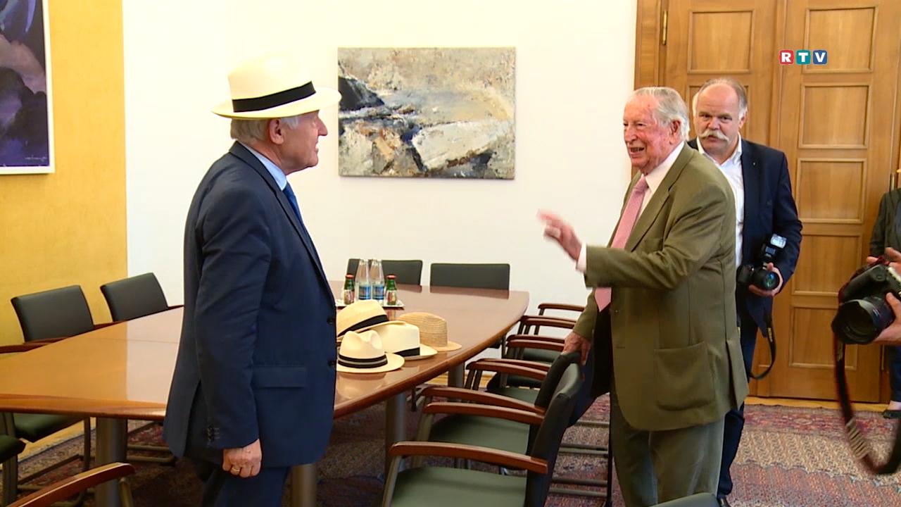 Nagy mit Landeshauptmann Josef Pühringer