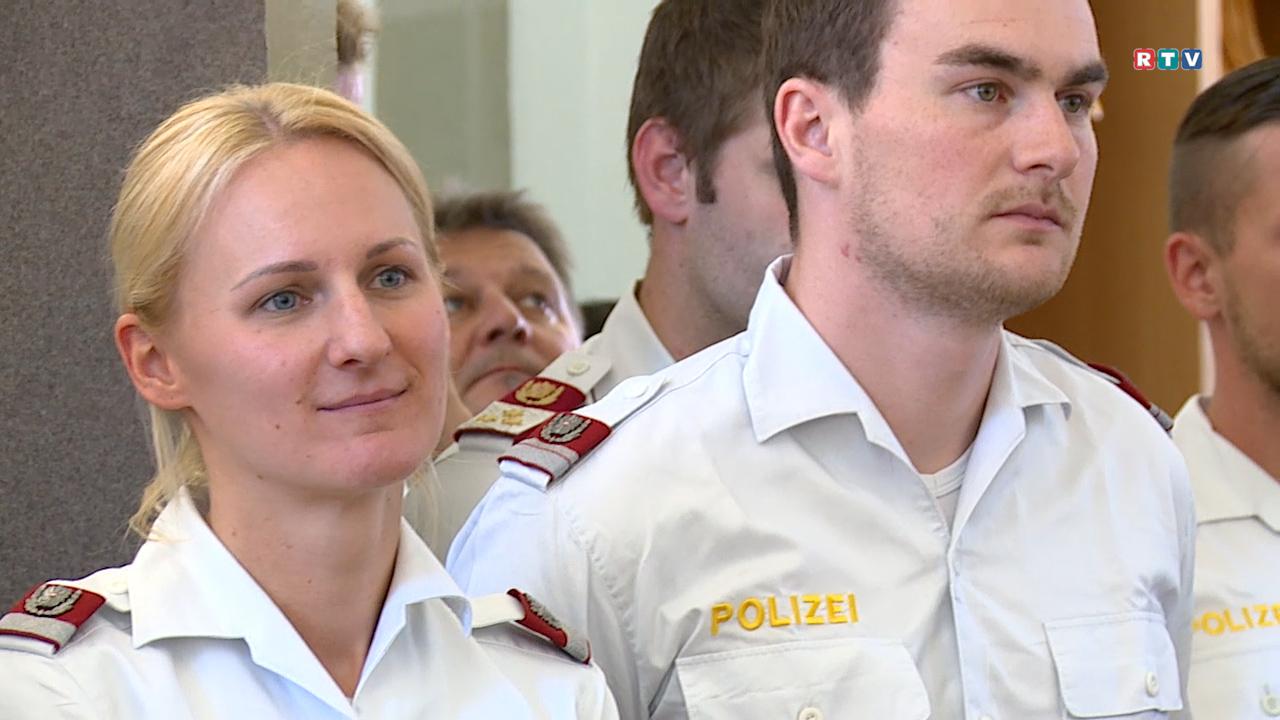 Polizei Steyr Mitarbeiterehrung