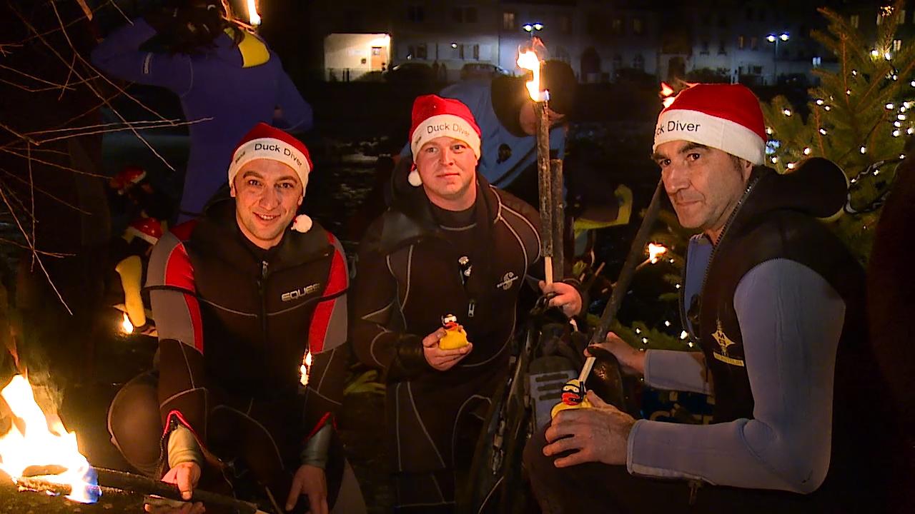 Weihnachtsschwimmen des Steyrer Tauchsportclub 2015